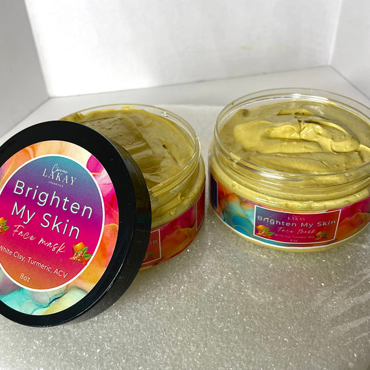 Brighten My Skin turmeric face mask
