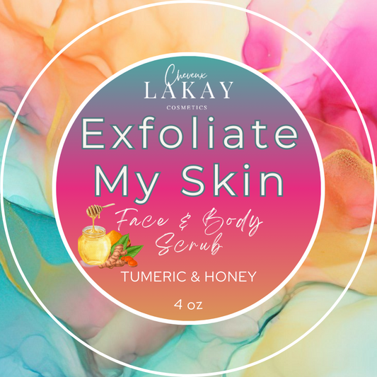 Exfoliate My Skin turmeric scrub